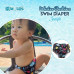 Waterbabies: 12 Mths Reusable Absorbent Swim Diaper with Side Snaps