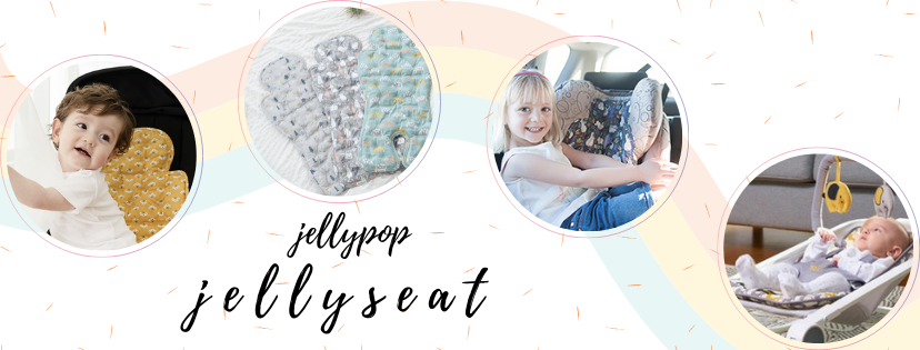 NEW JELLYPOP Jellyseat KIDS Cool Seat for Baby Cool Mat For Stroller Car Seat 